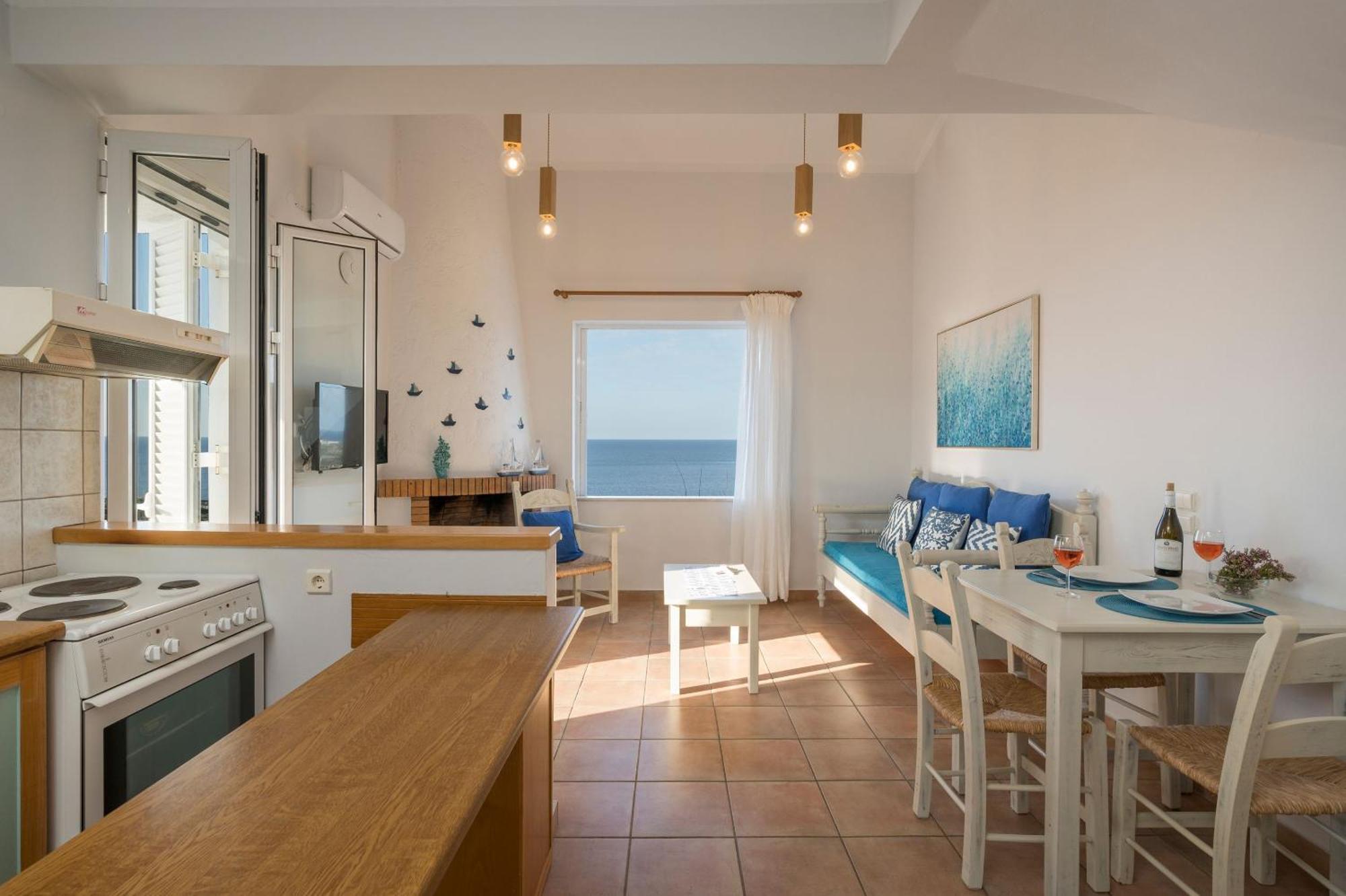 Kiani Sea View Apartments Stavrós Habitación foto